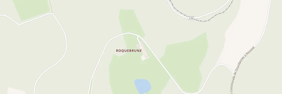 Plan du 5047 Roquebrune à Auriat