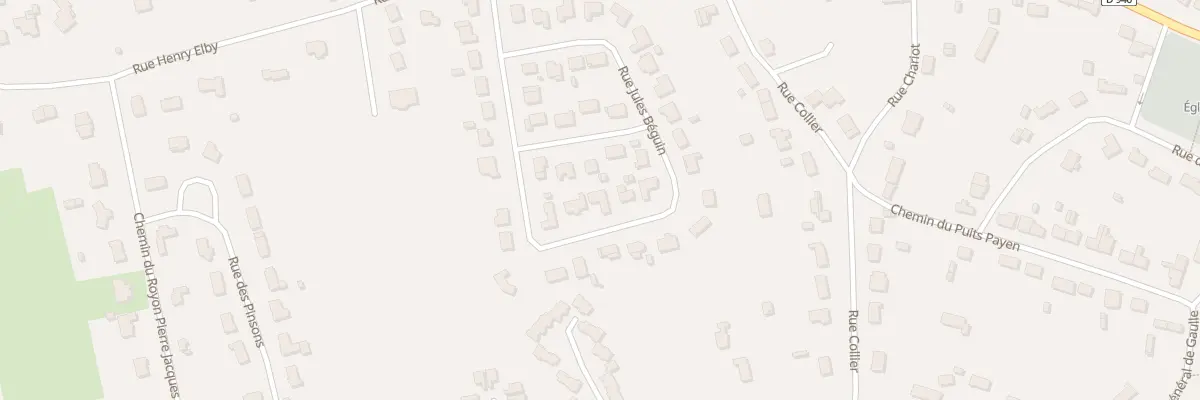 Plan du 55 Rue Jules Beguin à Groffliers