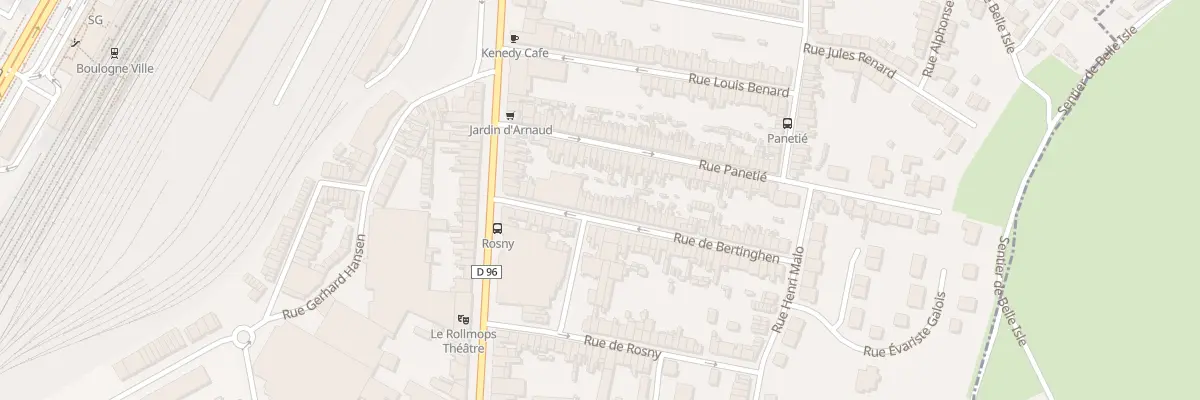 Plan du 17 Rue de Bertinghen à Boulogne-sur-Mer