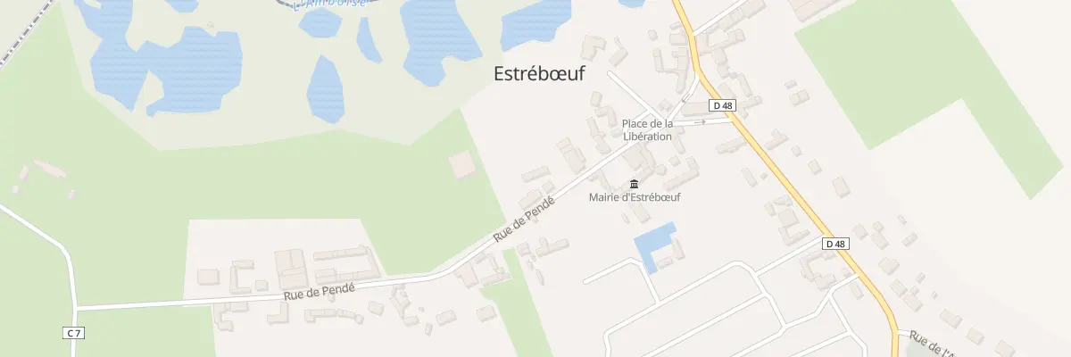 Plan du 94 Rue de Pendé à Estrébœuf