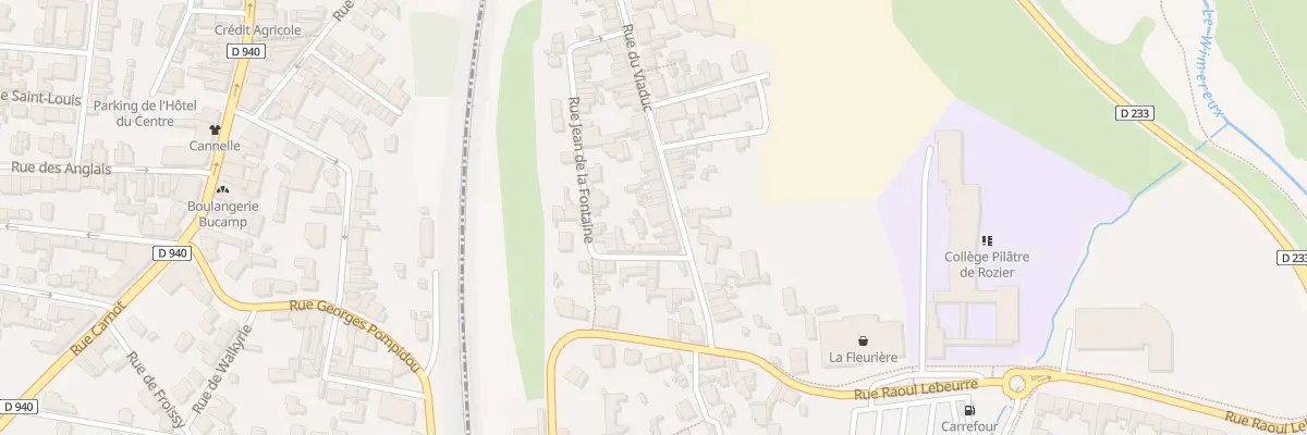 Plan du 17 Rue du Viaduc à Wimille