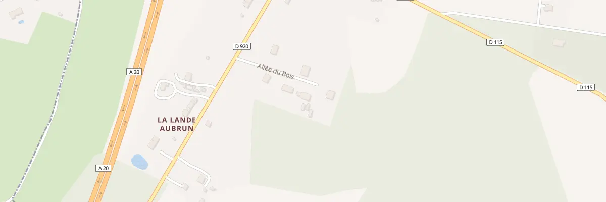 Plan du 4 All du Bois à Velles