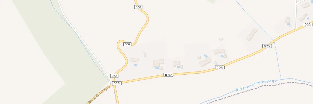 Plan du 791 Rte du Laragou à Saint-Jean-Lherm