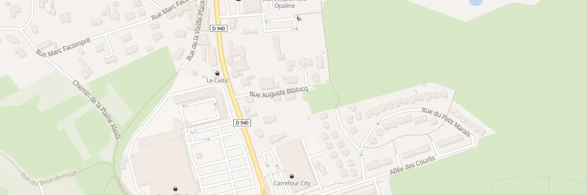 Plan du 339 Rue Auguste Biblocq à Merlimont