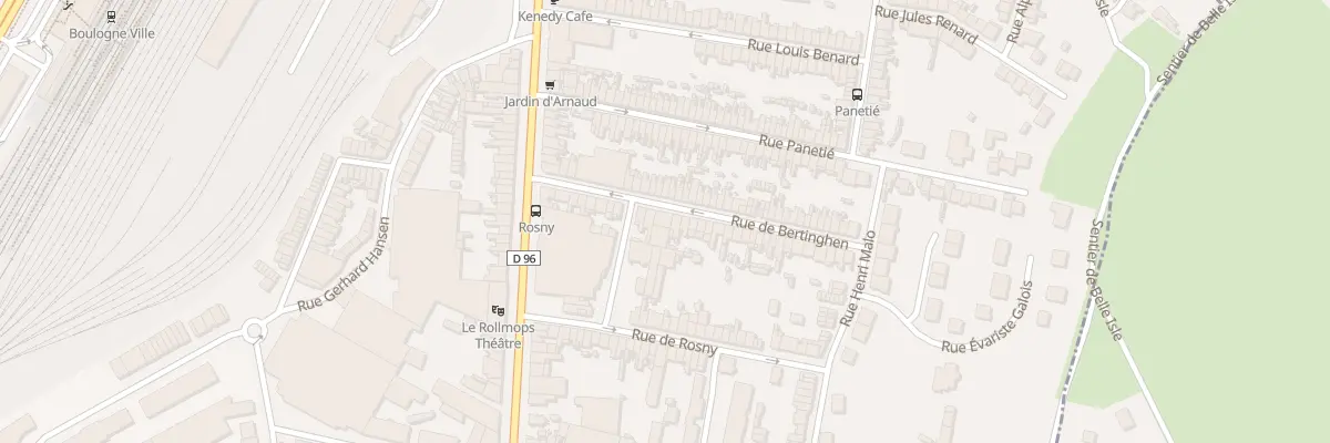 Plan du 26 Rue de Bertinghen à Boulogne-sur-Mer