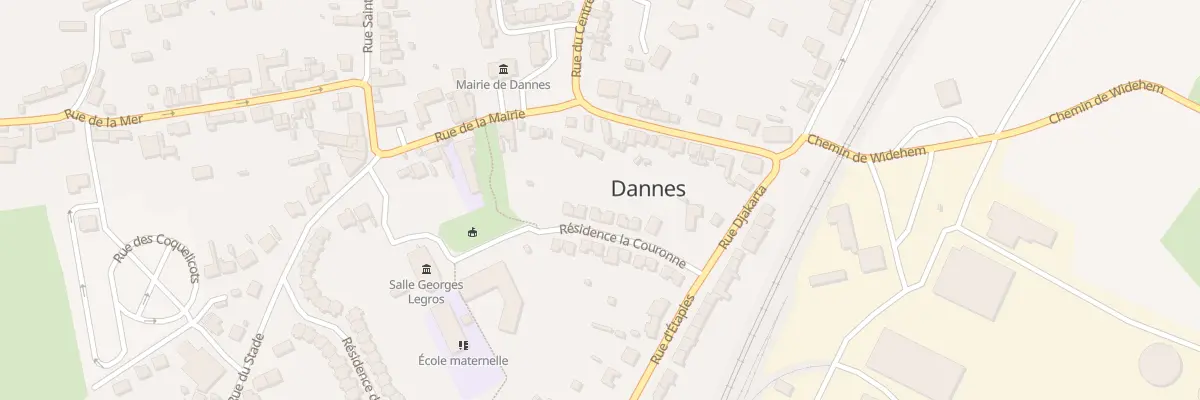 Plan du 10 Res la Couronne à Dannes