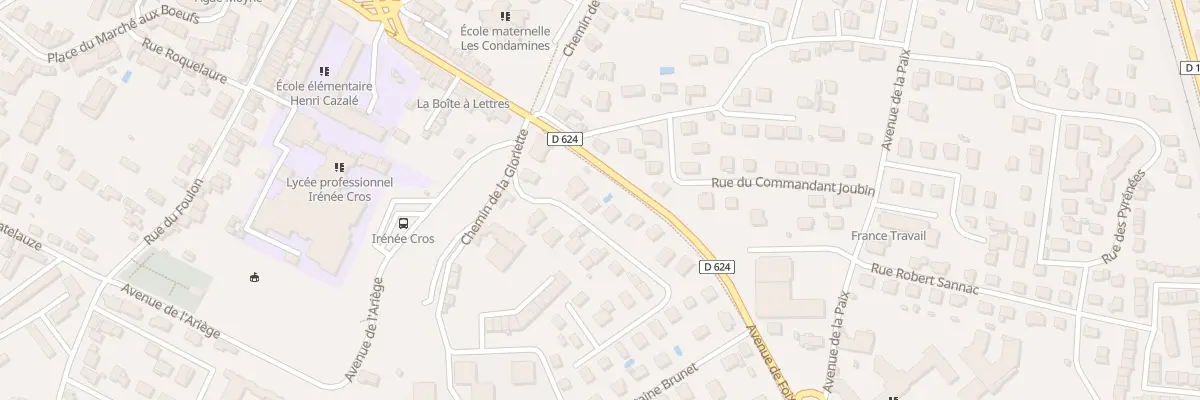 Plan du 7 Rue du Cap Pierre Flottes à Pamiers