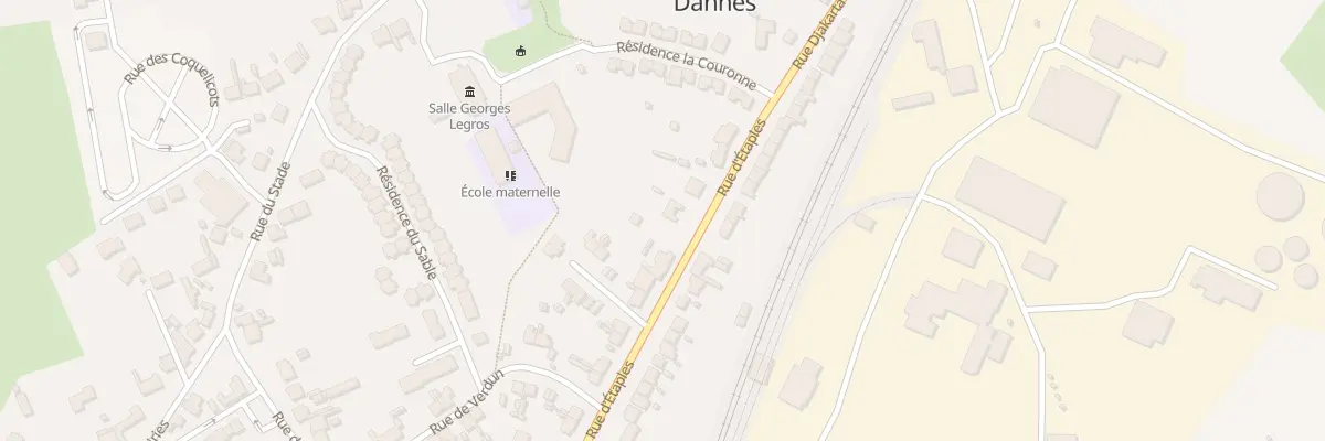 Plan du 15 Rue d’Étaples à Dannes