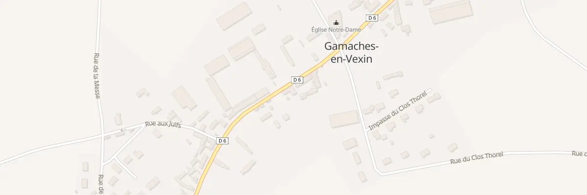 Plan du 20 Rue Oulgate à Gamaches-en-Vexin