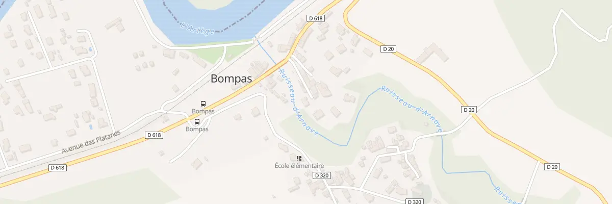 Plan du 2 Imp du Moulin à Bompas