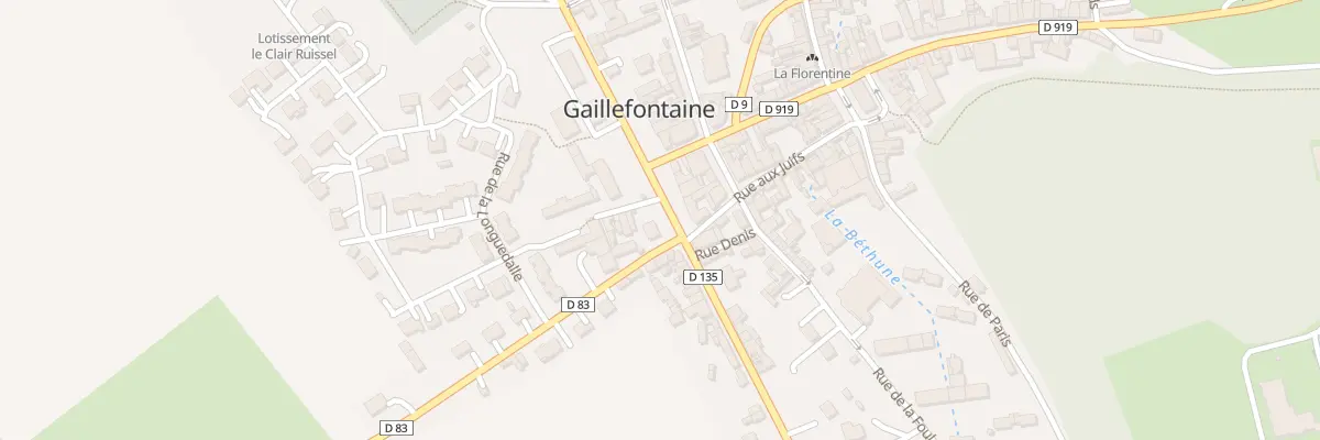 Plan du 8 Pl de la Mairie à Gaillefontaine