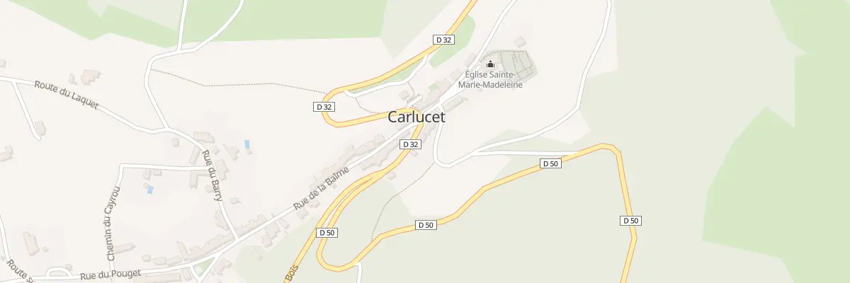 Plan du 19 Rte du Bout du Bois à Carlucet