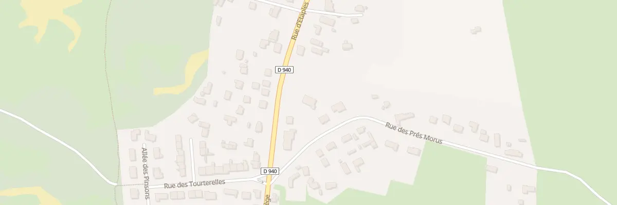 Plan du 136 Rue d’Etaples à Merlimont