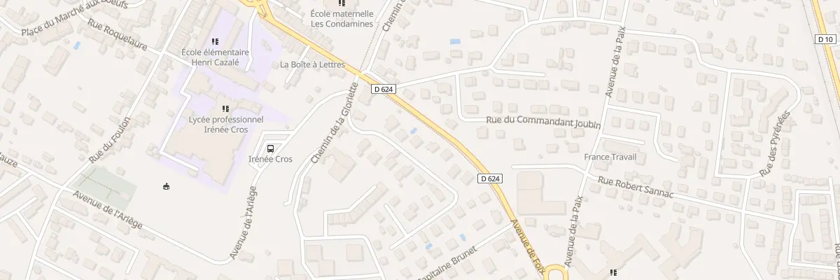 Plan du 9 Rue du Cap Pierre Flottes à Pamiers