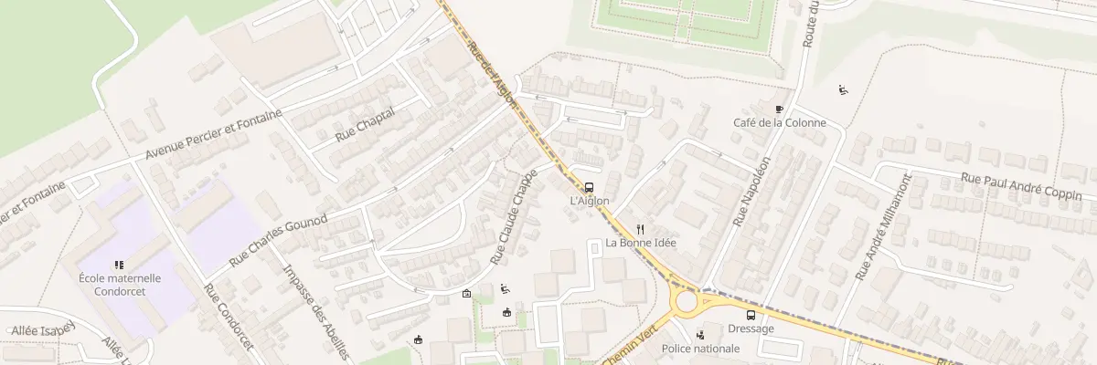 Plan du 102 Rue de l’Aiglon à Boulogne-sur-Mer