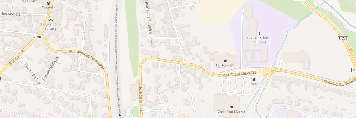 Plan du 2 Rue de la Gare à Wimille