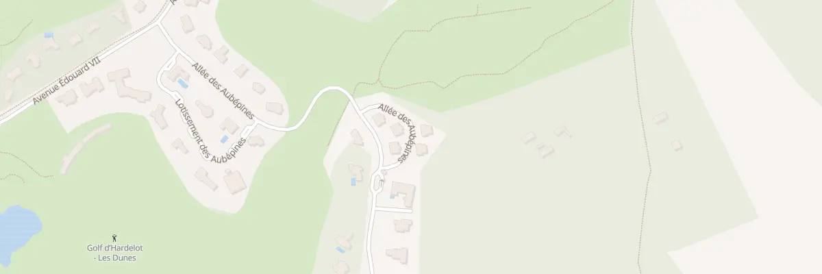 Plan du 81 All des Aubépines à Neufchâtel-Hardelot
