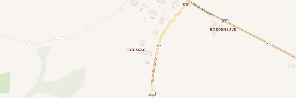 Plan du 1387 Rte du Coussac à Saint-Jean-Lherm