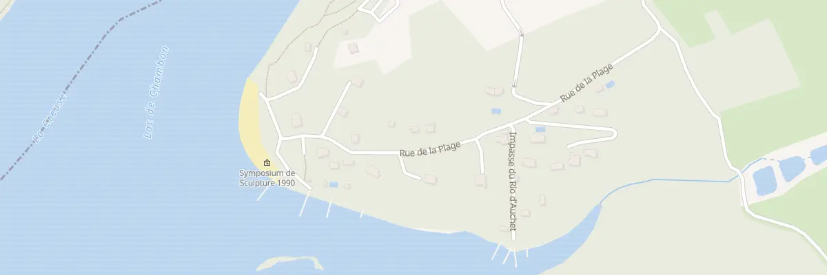 Plan du 8 Rue de la Plage à Cuzion