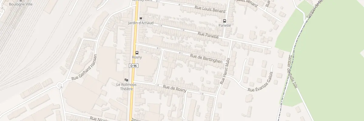 Plan du 38 Rue de Bertinghen à Boulogne-sur-Mer