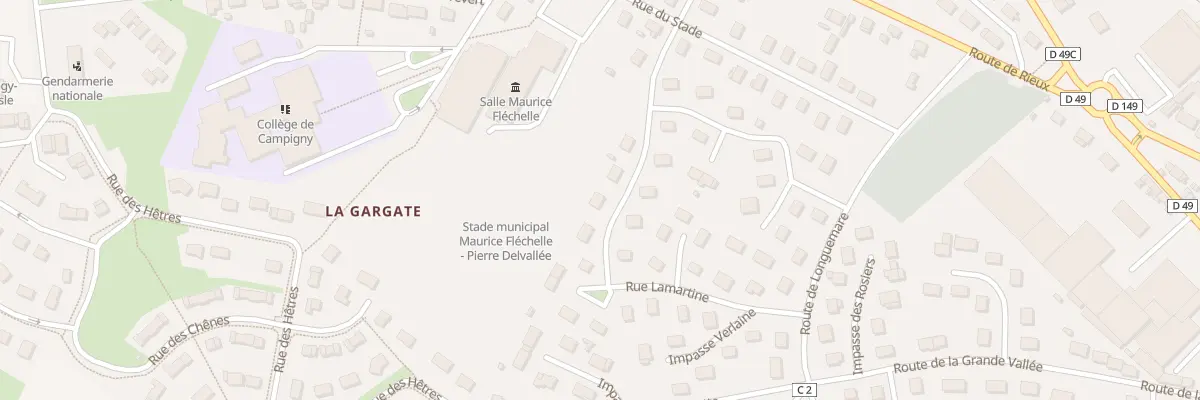 Plan du 12 Rue Victor Hugo à Blangy-sur-Bresle