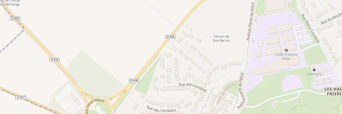 Plan du 16 Imp des Laurières à Beaugency