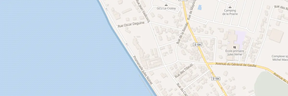 Plan du 5 Rue Jean Vadicocq au Crotoy