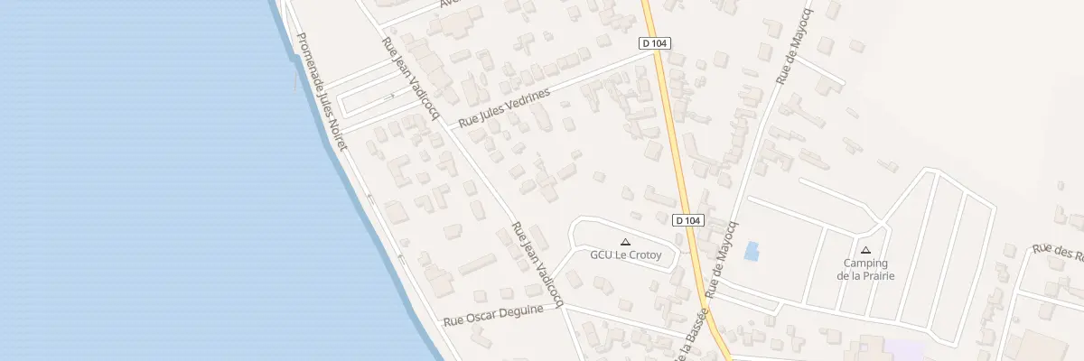 Plan du 22B Rue Jean Vadicocq au Crotoy