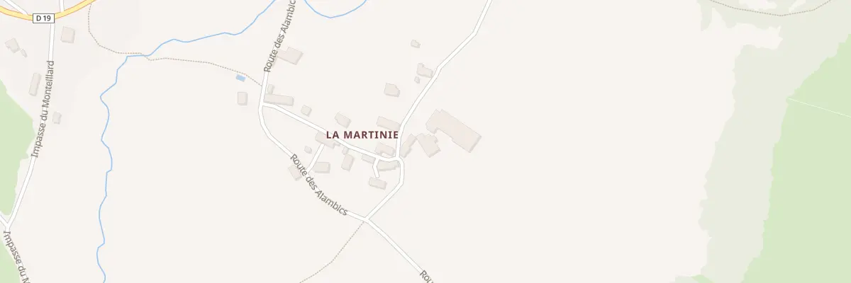 Plan du 5116 La Martinie à Ligneyrac