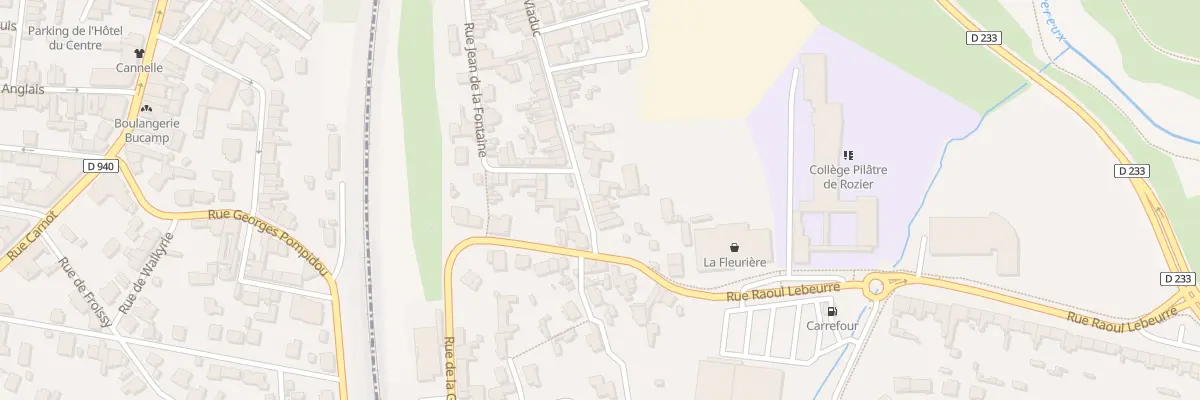 Plan du 10 Rue du Viaduc à Wimille