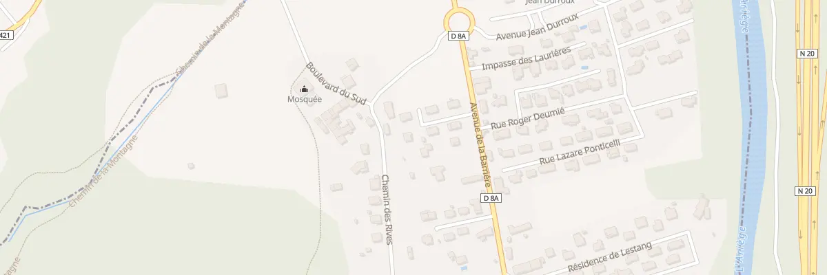 Plan du 6 Res Jean Cressot à Ferrières-sur-Ariège