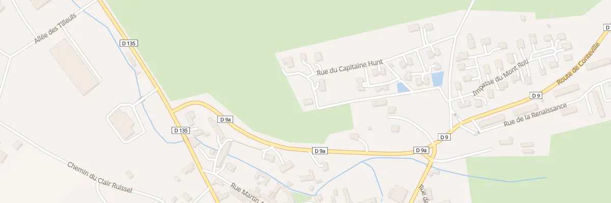 Plan du 28 Rue du Capitaine Hunt à Gaillefontaine