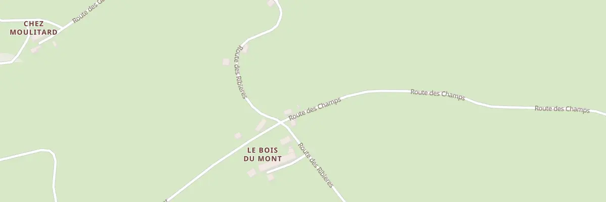 Plan du 5117 Le Mont à Saint-Pierre-Chérignat