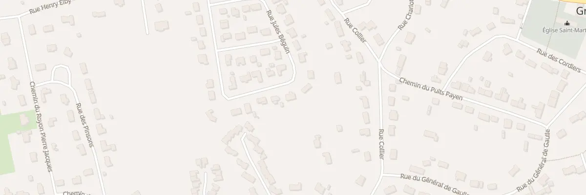 Plan du 64 Rue Jules Beguin à Groffliers