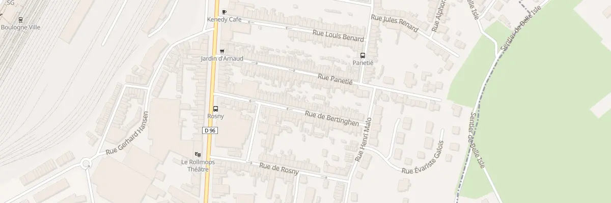 Plan du 41 Rue de Bertinghen à Boulogne-sur-Mer