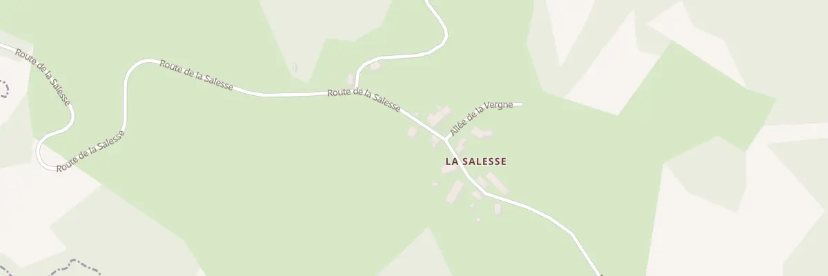 Plan du 9 Rte de la Salesse à Saint-Jal