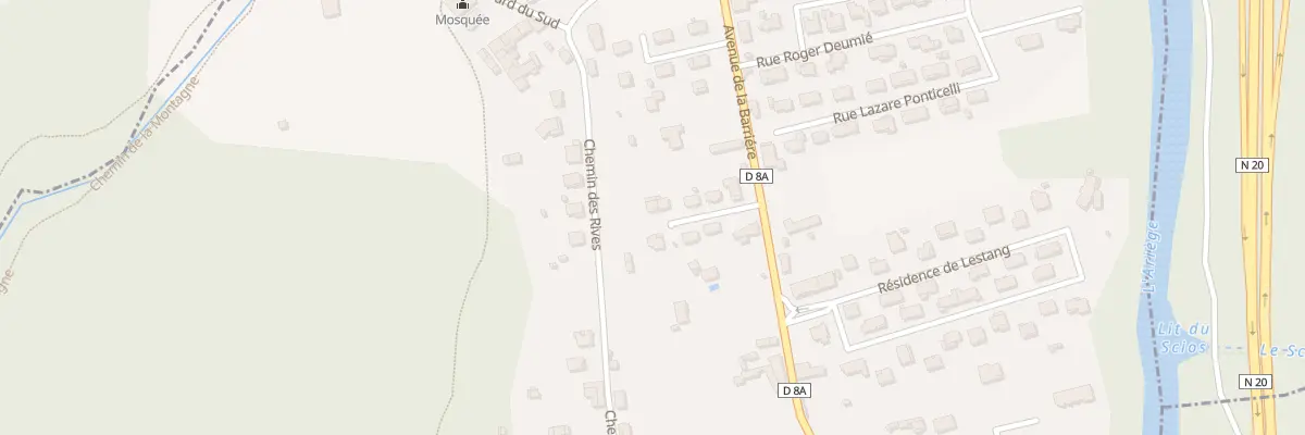 Plan du 9 Res la Barrière à Ferrières-sur-Ariège