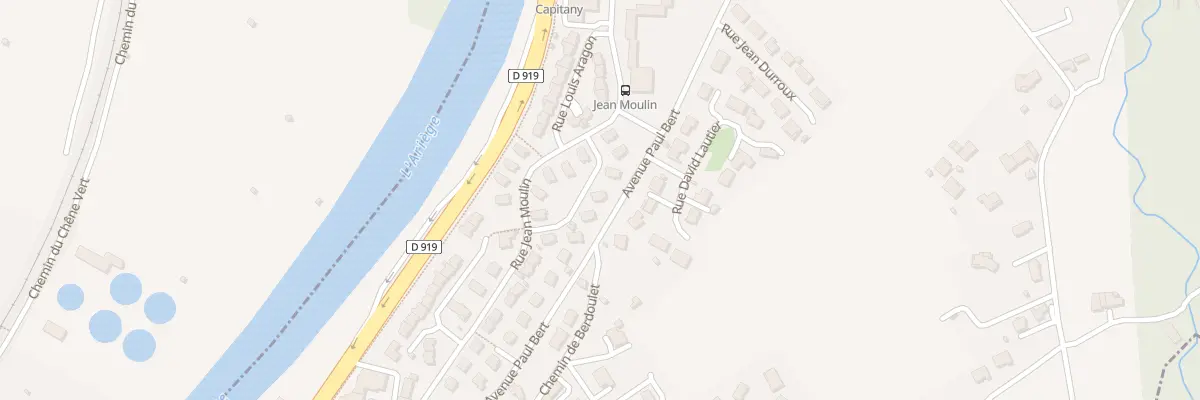 Plan du 7 Rue des Moraines à Foix
