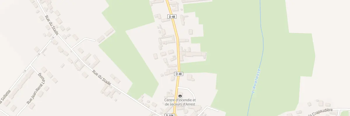 Plan du 9 Rue de Catigny à Arrest