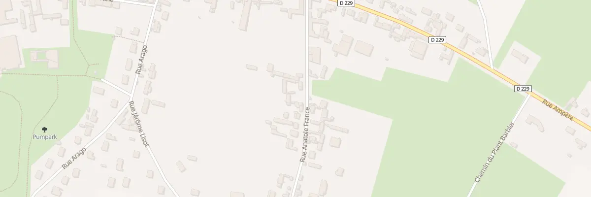 Plan du 16 Rue Anatole France à Feuquières-en-Vimeu