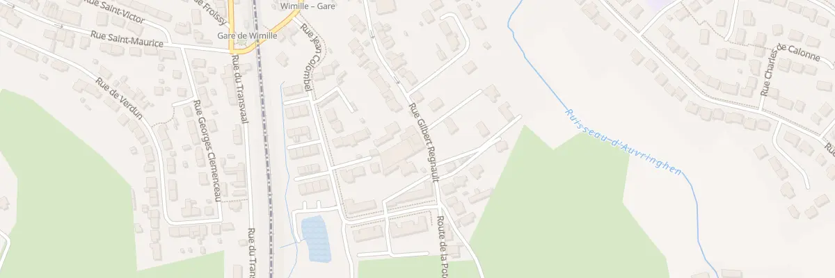 Plan du 26 Rue Gilbert Regnault à Wimille