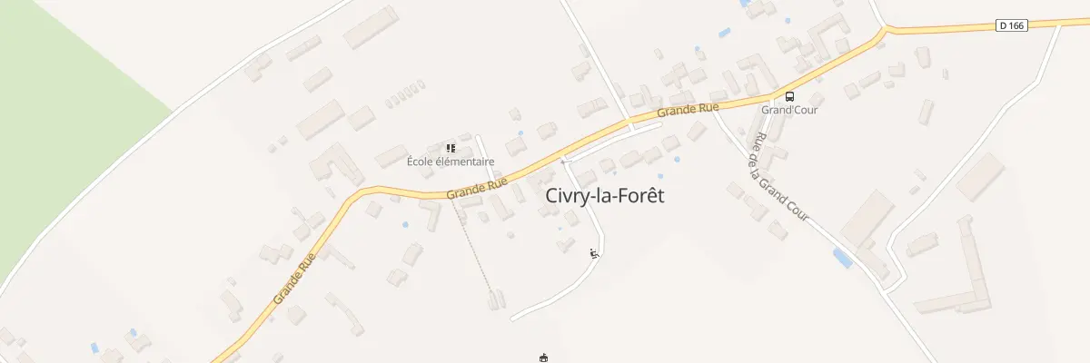 Plan du 497 Gr Grande Rue à Civry-la-Forêt