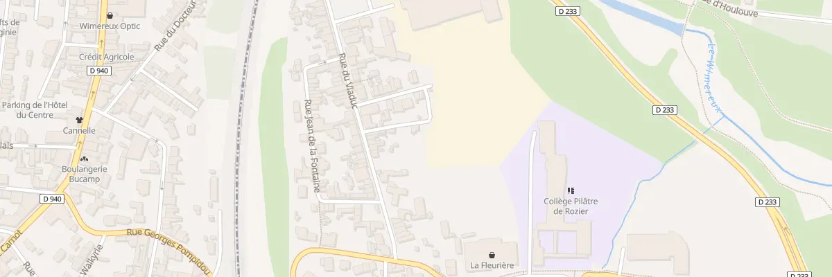 Plan du 28Q Rue du Viaduc à Wimille