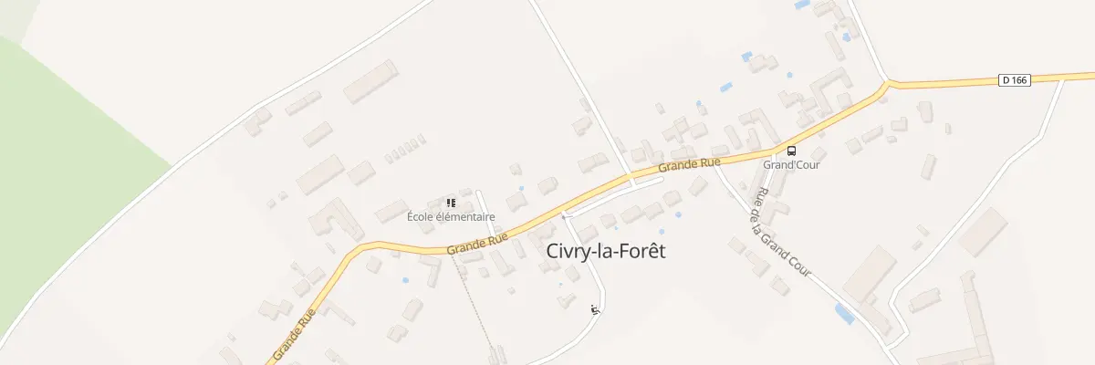 Plan du 488 Gr Grande Rue à Civry-la-Forêt