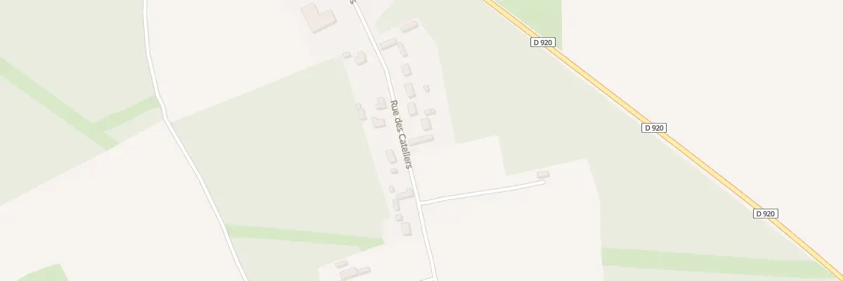 Plan du 6 Rue des Cateliers à Saint-Léger-aux-Bois