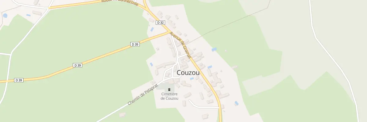Plan du 416 Av de Gramat à Couzou