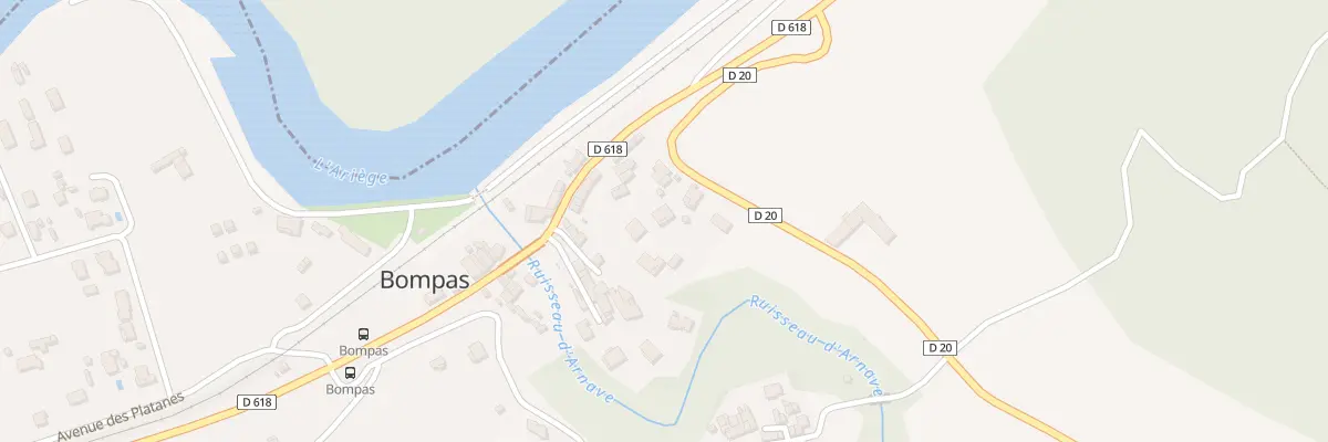 Plan du 6 Rte des Corniches à Bompas