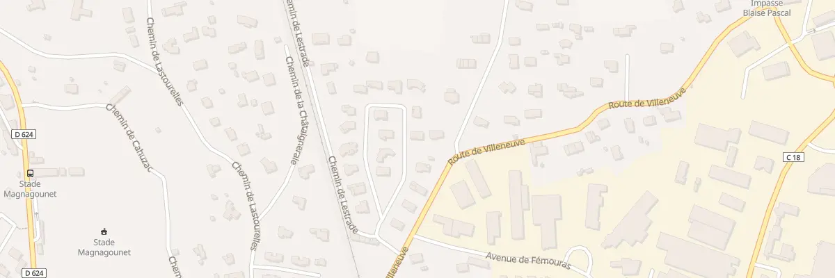 Plan du 10 Rue des Bleuets à Pamiers