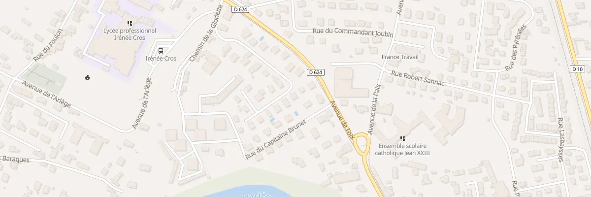Plan du 23 Rue du Cap Pierre Flottes à Pamiers