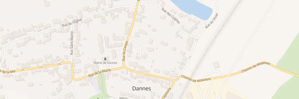 Plan du 2 Clos Argousiers à Dannes